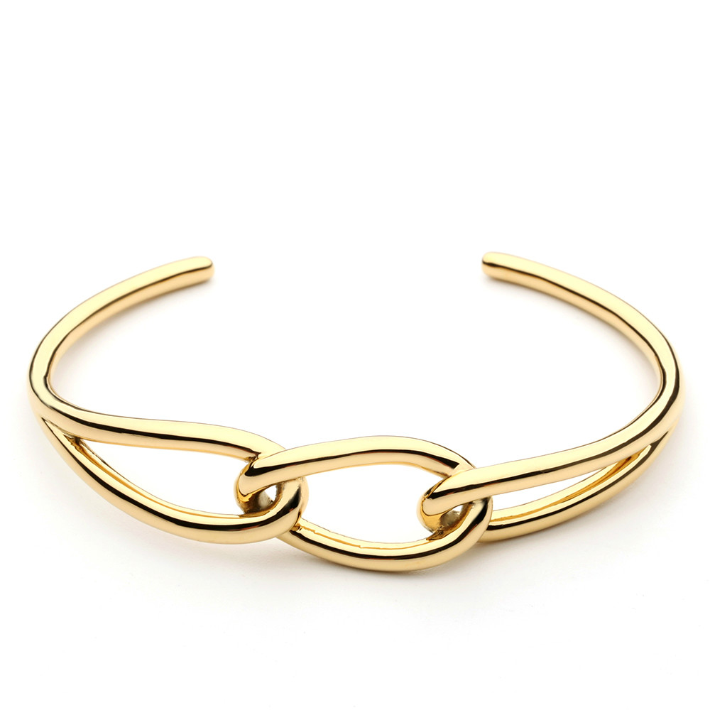 VAROLE Knot Cuff Bracelet Manchette Gold/Silver Color Bangle Bracelet For Women Bracelets Bangles Jewelry Wholesale Pulseiras
VAROLE Knot Cuff Bracelet Manchette Gold/Silver Color Bangle Bracelet For Women Bracelets Bangles Jewelry Wholesale Pulseiras