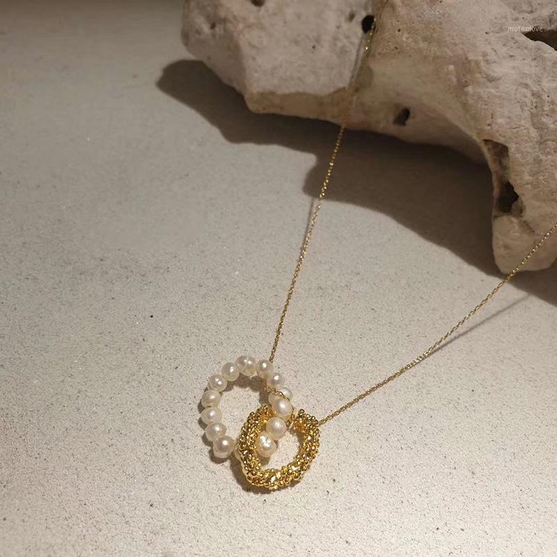 New Korean Fashion Elegant Freshwater Pearl Circle Choker Jewelry For Women Metal Cross Necklace Bijoux Colares Jewelry1
New Korean Fashion Elegant Freshwater Pearl Circle Choker Jewelry For Women Metal Cross Necklace Bijoux Colares Jewelry1