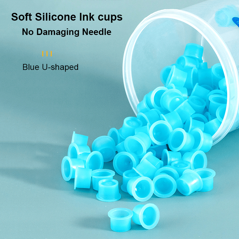 Disposable Tattoo Ink Cups Microblading Accessories Soft Silicone Pigment Ink Caps Glue Holder Permanent Makeup Tools PMU Supply
Disposable Tattoo Ink Cups Microblading Accessories Soft Silicone Pigment Ink Caps Glue Holder Permanent Makeup Tools PMU Supply