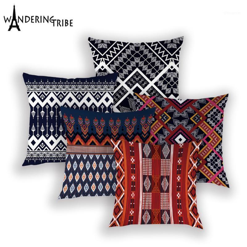 Vintage National Stripe Bohemian Style Geometric Home Decorative Throw Pillow Covers White Ethnic Cushion Cover Case 45cm*45cm1, L1004-7
Vintage National Stripe Bohemian Style Geometric Home Decorative Throw Pillow Covers White Ethnic Cushion Cover Case 45cm*45cm1, L1004-7