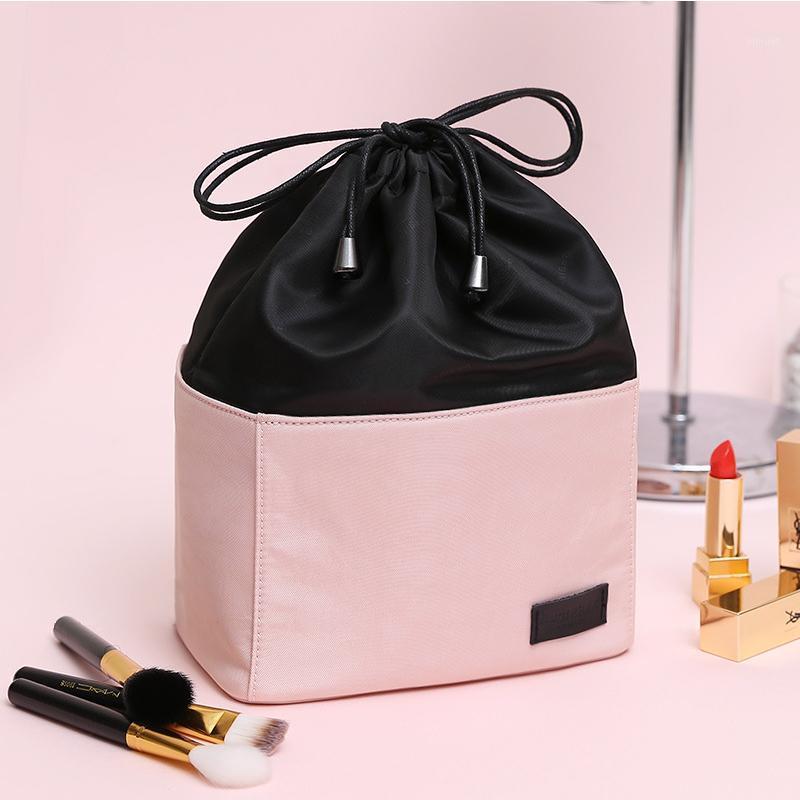Fashion drawstring cosmetics wash bag box travel essential supplies storage bag cosmetic storage accessories1, Black
Fashion drawstring cosmetics wash bag box travel essential supplies storage bag cosmetic storage accessories1, Black