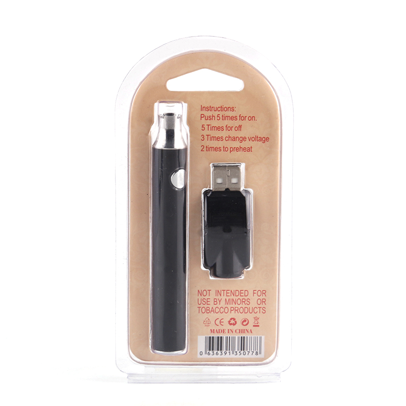 Law Preheat Battery Blister 350mah Pack with USB Charger Kit 650 1100 mah PreHeat 900mah Variable Voltage Ecigs Battery Preheating
Law Preheat Battery Blister 350mah Pack with USB Charger Kit 650 1100 mah PreHeat 900mah Variable Voltage Ecigs Battery Preheating