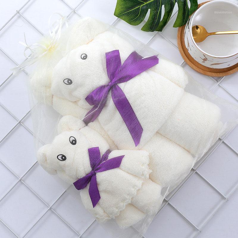 Coral fleece Bear Bath Towel Face Towel set Present Water-Absorbing Soft Thick Organza Bag Set1, Blue-2pcs
Coral fleece Bear Bath Towel Face Towel set Present Water-Absorbing Soft Thick Organza Bag Set1, Blue-2pcs
