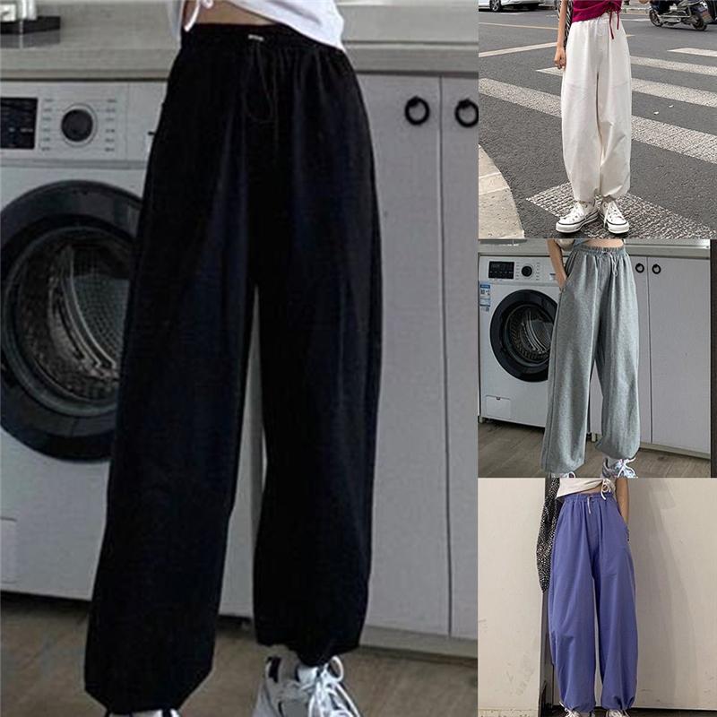 Woman Pants Streetwear Korean Style Loose Joggers Women Sweatpants Grey High Waist Comfort Simple Basic Casual Fashion Trousers, Black
Woman Pants Streetwear Korean Style Loose Joggers Women Sweatpants Grey High Waist Comfort Simple Basic Casual Fashion Trousers, Black