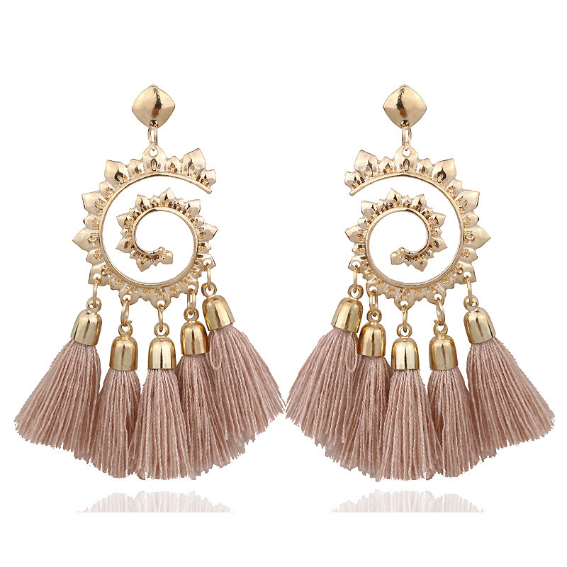 Women Fashion Hand-woven Long Bohemian Tassel Earrings Fashion Earrings Lady Fine Jewelry 6 Colors Dangle Earrings
Women Fashion Hand-woven Long Bohemian Tassel Earrings Fashion Earrings Lady Fine Jewelry 6 Colors Dangle Earrings