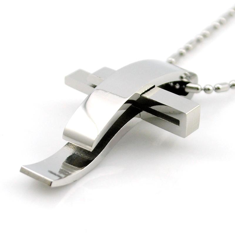 ATGO Cross Stainless Steel Pendant Necklace Men Women Chain Murano Christian Jewelry Christmas Gifts Wholesale
ATGO Cross Stainless Steel Pendant Necklace Men Women Chain Murano Christian Jewelry Christmas Gifts Wholesale