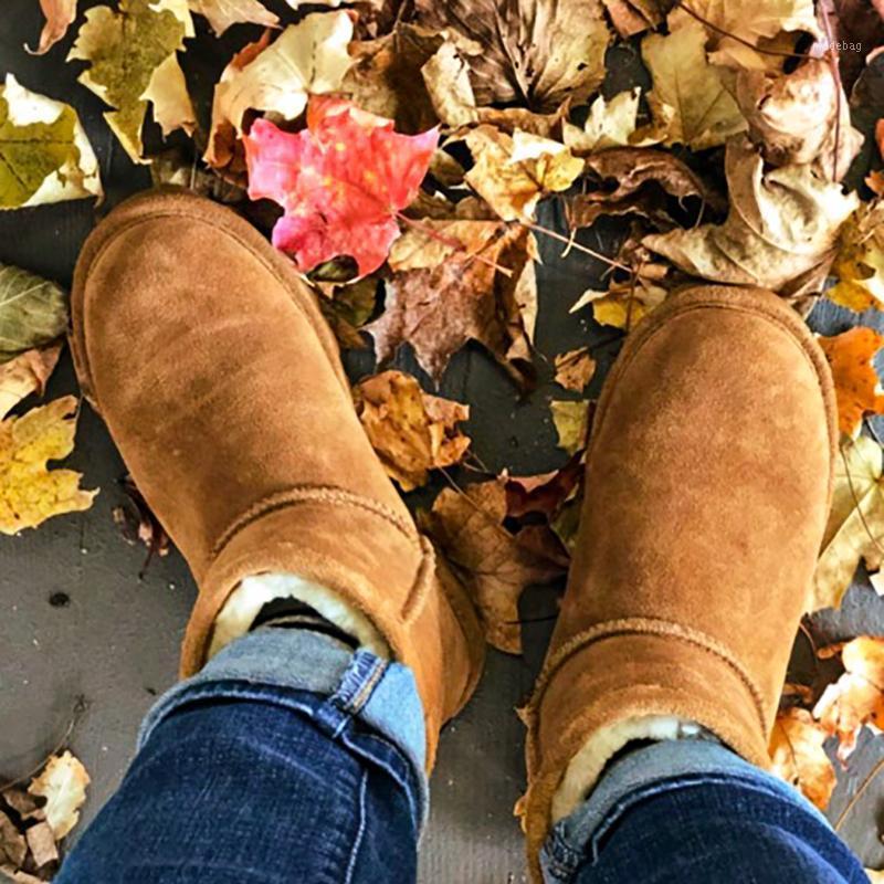 Winter Genuine Cowhide Suede Leather Snow Ankle Boots For Women 2020 Waterproof Black Non-slip Warm Cozy Shoes1
Winter Genuine Cowhide Suede Leather Snow Ankle Boots For Women 2020 Waterproof Black Non-slip Warm Cozy Shoes1