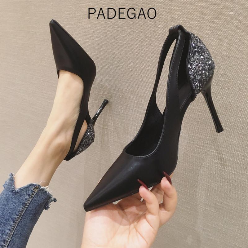 Womens Shoes 2020 High Heels Gold Sexy Party Shallow High Heels Cencise Fashion Lady Shoes1, 9cm