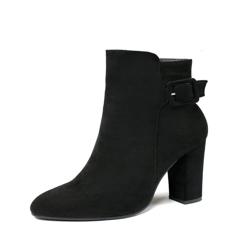 2021 New Flock Round Toe Leisure Ankle Boots Fashion Square High Heel Concise Autumn Winter Women Shoes Size 34-43 N6iu, Wine red
2021 New Flock Round Toe Leisure Ankle Boots Fashion Square High Heel Concise Autumn Winter Women Shoes Size 34-43 N6iu, Wine red