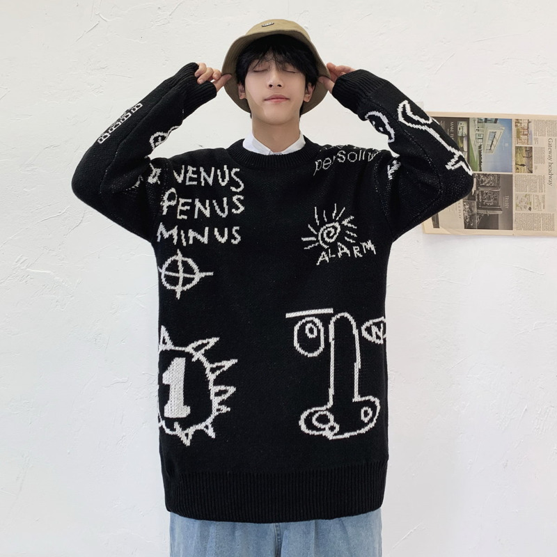 2021 New New Winter Double Sweater Around the Neck of Korean-style Men Pullover Yellow Fret Clothes Free RJ0L, Black
2021 New New Winter Double Sweater Around the Neck of Korean-style Men Pullover Yellow Fret Clothes Free RJ0L, Black