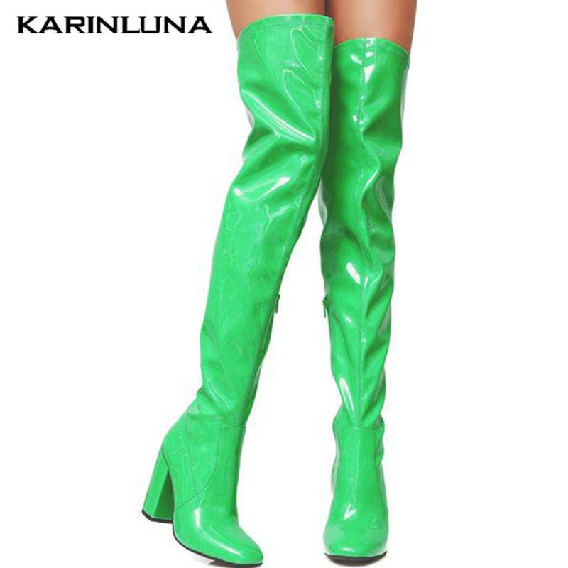 Karin High Quality Brand Design women shoes Candy Color Multicolor Round Toe Over-the-knee Square Thick Heels Booties, Rosy red
Karin High Quality Brand Design women shoes Candy Color Multicolor Round Toe Over-the-knee Square Thick Heels Booties, Rosy red