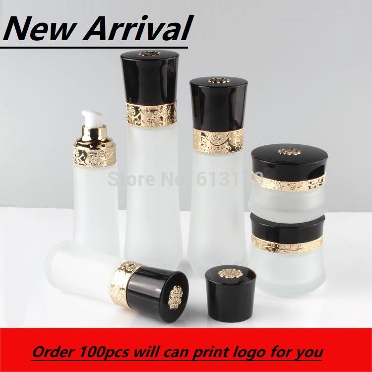 120ml,100ml.60ml,Frosted Clear Glass Lotion Pump Bottle,Black Cap Gold Carved Pattern 50g,30g Empty Cream Jar,Cosmetic Packing
120ml,100ml.60ml,Frosted Clear Glass Lotion Pump Bottle,Black Cap Gold Carved Pattern 50g,30g Empty Cream Jar,Cosmetic Packing