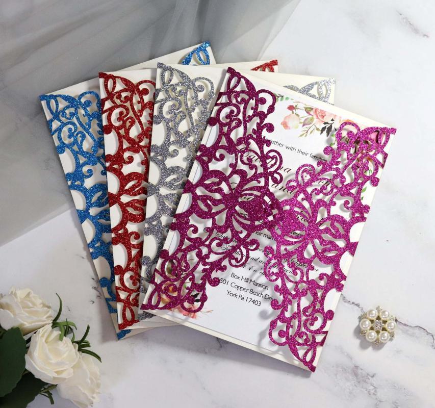 Laser Cut Lace Flower Wedding Invitation Card Greeting Cards For Wedding Party Decor Supplies1
Laser Cut Lace Flower Wedding Invitation Card Greeting Cards For Wedding Party Decor Supplies1