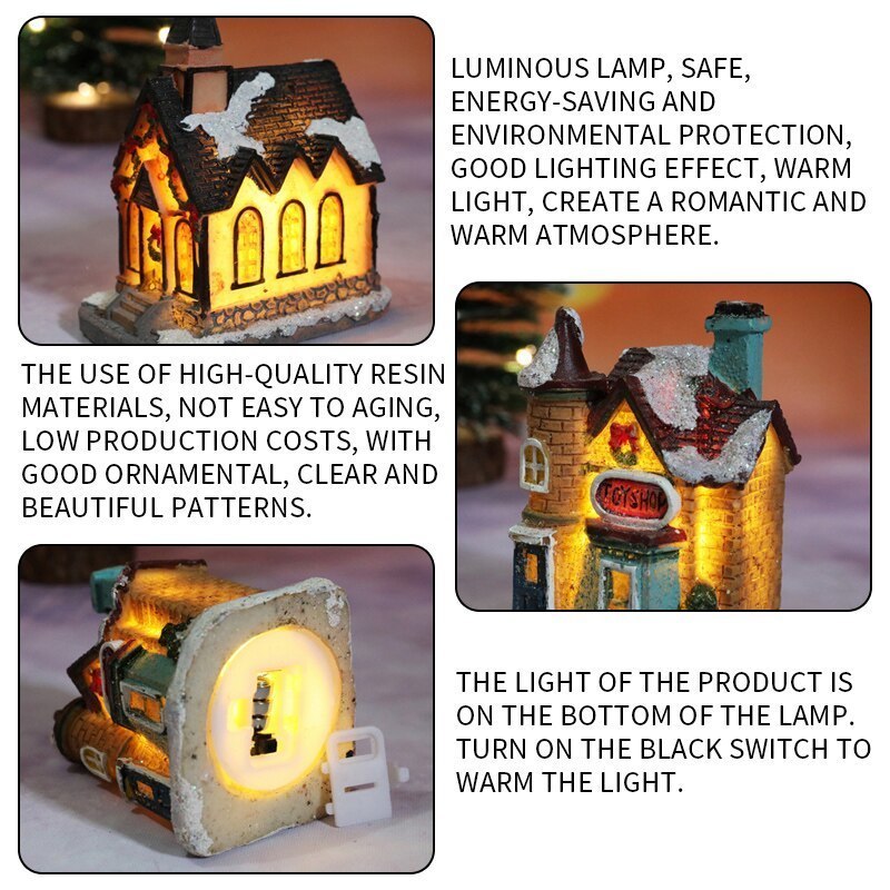 2021 doll Resin Furniture light Miniature LED with Decorate Mini House home decoration Christmas gifts new
2021 doll Resin Furniture light Miniature LED with Decorate Mini House home decoration Christmas gifts new