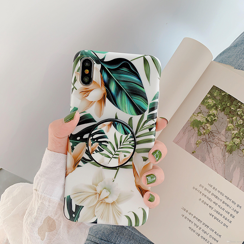 Fashion Flower Patterns Phone Case for iPhone 11 Pro MAX XR 8 7 6S Plus Hot Selling Soft TPU phone cases with Bracket, #7
Fashion Flower Patterns Phone Case for iPhone 11 Pro MAX XR 8 7 6S Plus Hot Selling Soft TPU phone cases with Bracket, #7