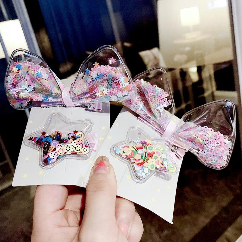 Korean Girls Hair Accessories Jelly Bows Hair Clips PVC Star Hairgrips Band Set Princess Transparent Barrettes for Kids
Korean Girls Hair Accessories Jelly Bows Hair Clips PVC Star Hairgrips Band Set Princess Transparent Barrettes for Kids
