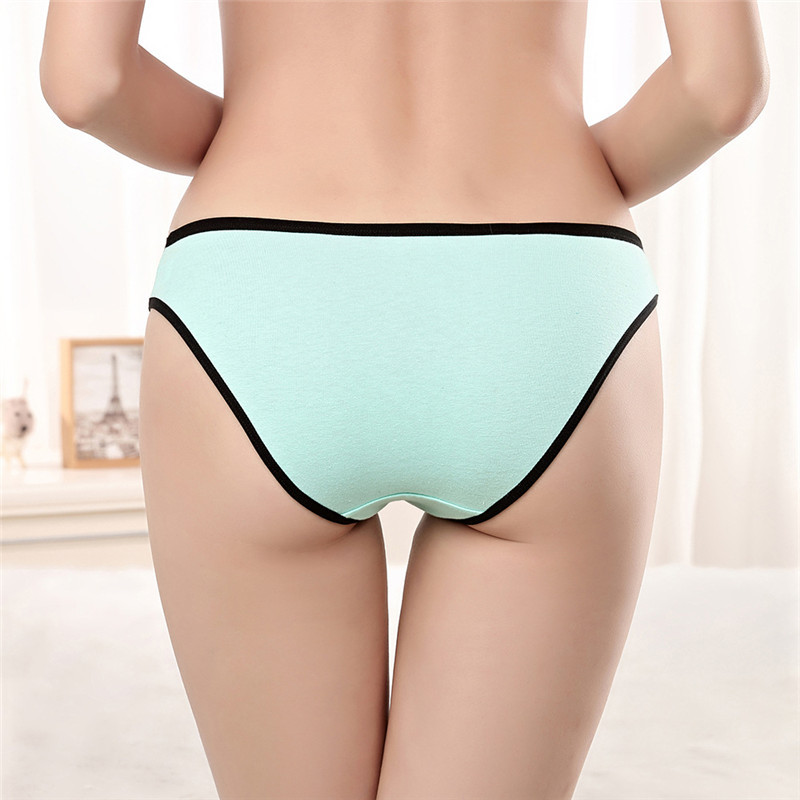 6Pcs Cotton Underwear For Girls 2019 Girls Thongs Soft Panties Teenages Candy Color Briefs Puberty Lingerie Calcinha Infantil Y0126