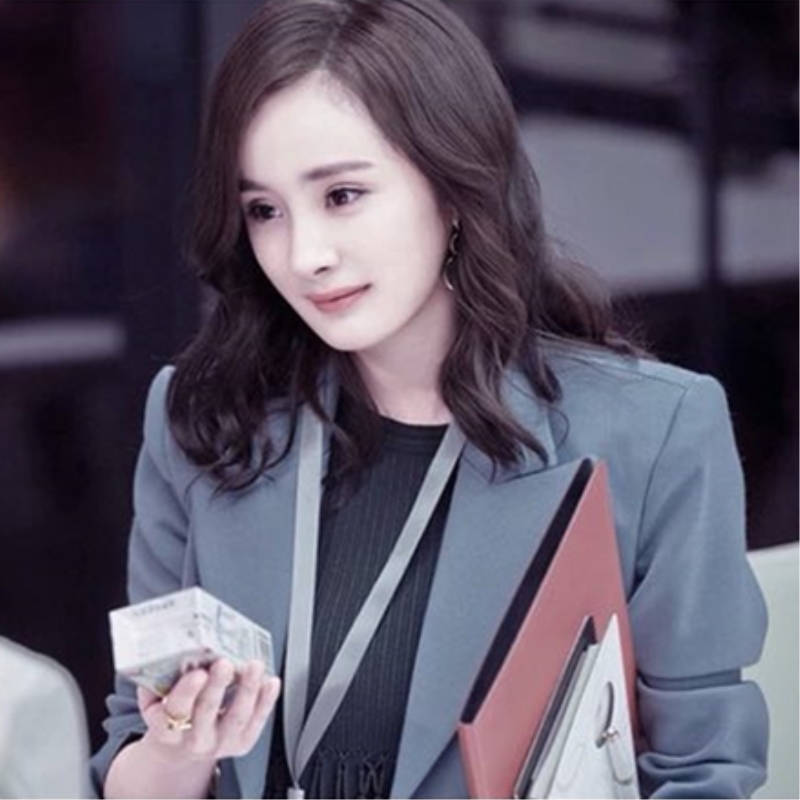 new European and American fashion ladies Slim wild professional small suit classic double-breasted sea blue 201114