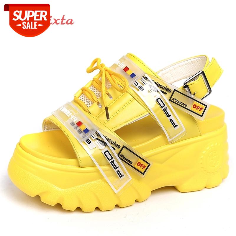 Aphixta 9cm Platform Sandals Women Wedge High Heels Shoes Women Buckle Lace-up Summer Zapatos Mujer Wedges Slippers Woman Sandal #8b1m, Beige
Aphixta 9cm Platform Sandals Women Wedge High Heels Shoes Women Buckle Lace-up Summer Zapatos Mujer Wedges Slippers Woman Sandal #8b1m, Beige
