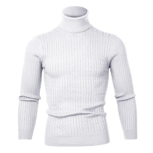 Winter warm turtleneck sweater old-fashioned warp knit men's casual pullover men's jacket slim solid color sweater knitted pullo, Black
Winter warm turtleneck sweater old-fashioned warp knit men's casual pullover men's jacket slim solid color sweater knitted pullo, Black