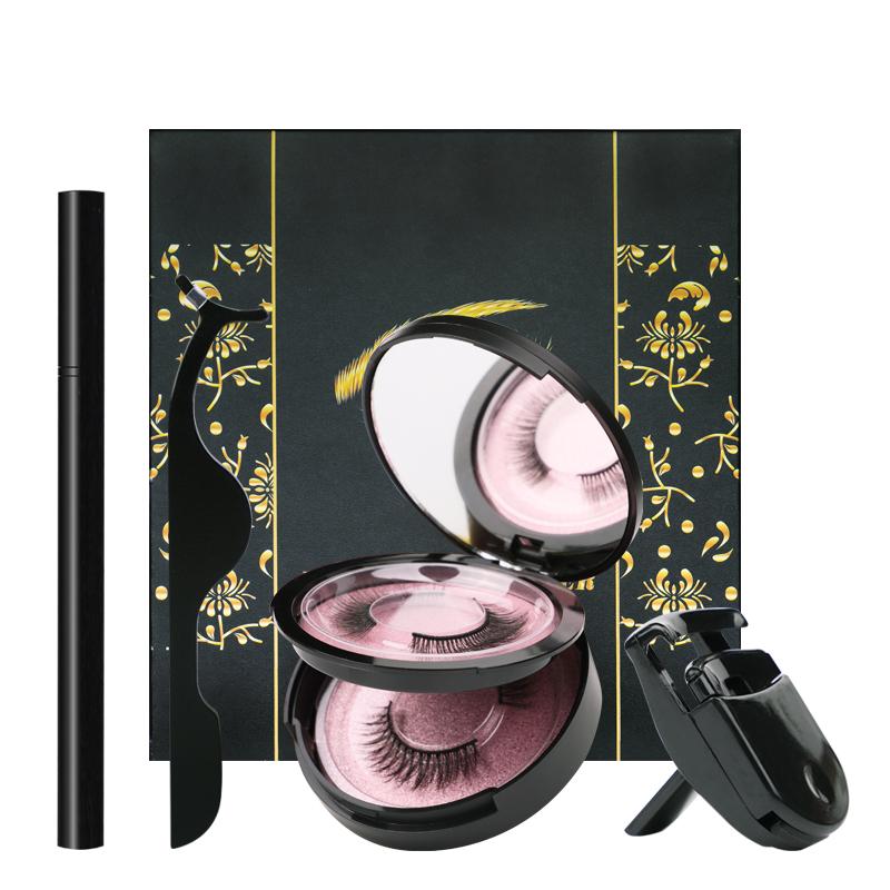 Eyes Makeup Eyelashes Eyeliner Eyelash Curler Set Natural Long False Eyelashes With Self-adhesive Eyeliner
Eyes Makeup Eyelashes Eyeliner Eyelash Curler Set Natural Long False Eyelashes With Self-adhesive Eyeliner