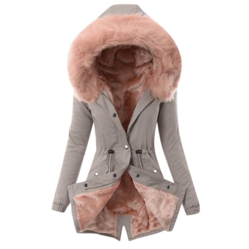 4@ Hot New coat women Ladies Fur Lining Coat Womens Winter Warm Thick Long Jacket Hooded Overcoat chaquetas mujer 2021, Black
4@ Hot New coat women Ladies Fur Lining Coat Womens Winter Warm Thick Long Jacket Hooded Overcoat chaquetas mujer 2021, Black