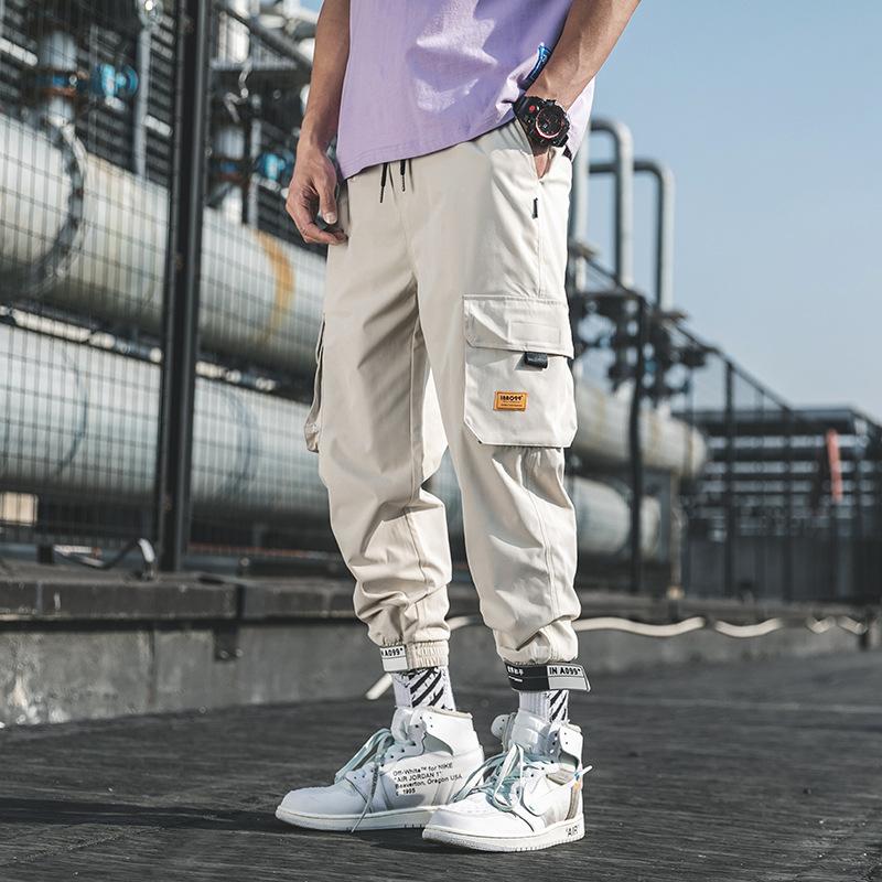 Hong Kong Style Men' wear fall 2020 men' overalls loose Leggings large casual pants, Sky blue
Hong Kong Style Men' wear fall 2020 men' overalls loose Leggings large casual pants, Sky blue