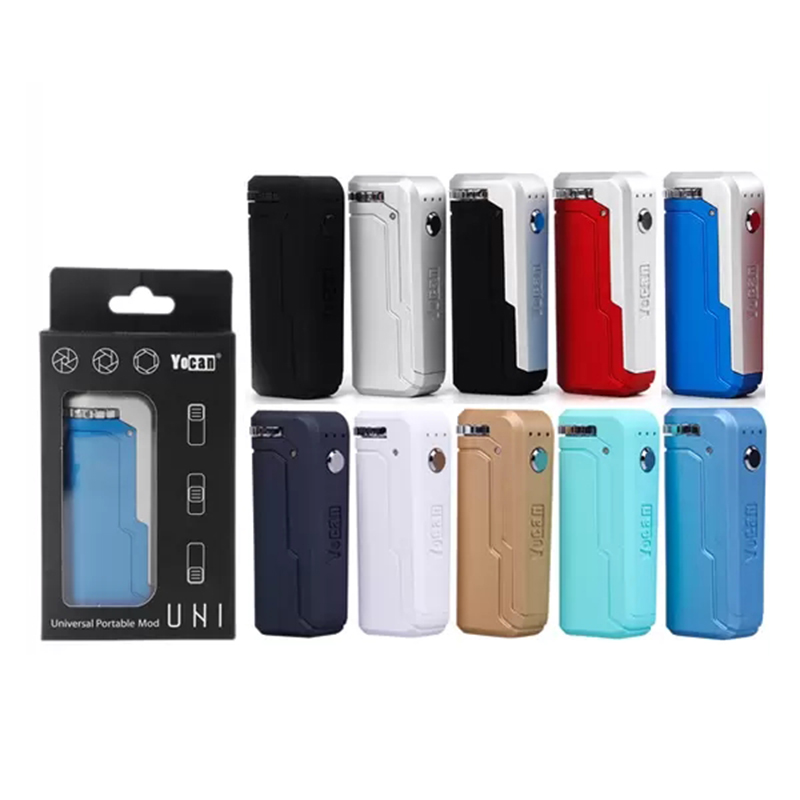 Yocan Uni Battery 650mAh Preheat Variable Voltage With Magnetic Adapter Starter Kit for 510 Thick Oil Cartridge
Yocan Uni Battery 650mAh Preheat Variable Voltage With Magnetic Adapter Starter Kit for 510 Thick Oil Cartridge
