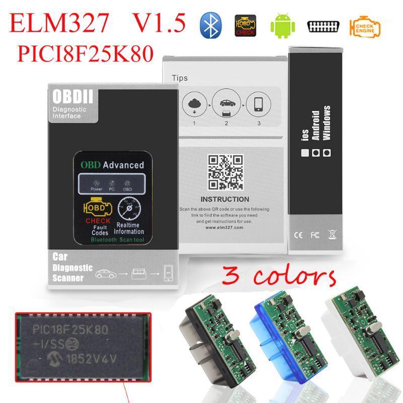 Newest V1.5 Elm327 Bluetooth Adapter Obd2 Elm 327 PICI8F25K80 Auto Diagnostic Scanner For Android Obd 2 ii Car Diagnostic Tool1
Newest V1.5 Elm327 Bluetooth Adapter Obd2 Elm 327 PICI8F25K80 Auto Diagnostic Scanner For Android Obd 2 ii Car Diagnostic Tool1