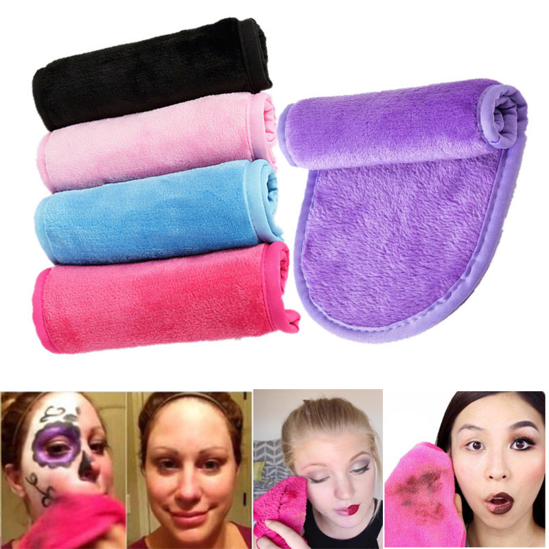 Magic soft Makeup Remover Towel Reusable microfiber Cleaning Skin Face Eraser Towel Lazy clean beauty Facial Wipe Cloths Wash Cloth, As pic
Magic soft Makeup Remover Towel Reusable microfiber Cleaning Skin Face Eraser Towel Lazy clean beauty Facial Wipe Cloths Wash Cloth, As pic