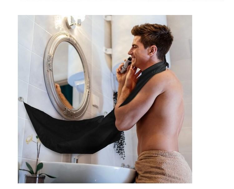 125x75cm Waterproof Floral Cloth Man Beard Bathroom Black Beard Apron Hair Shave Apron for Man Household Cleaning Protecter
125x75cm Waterproof Floral Cloth Man Beard Bathroom Black Beard Apron Hair Shave Apron for Man Household Cleaning Protecter