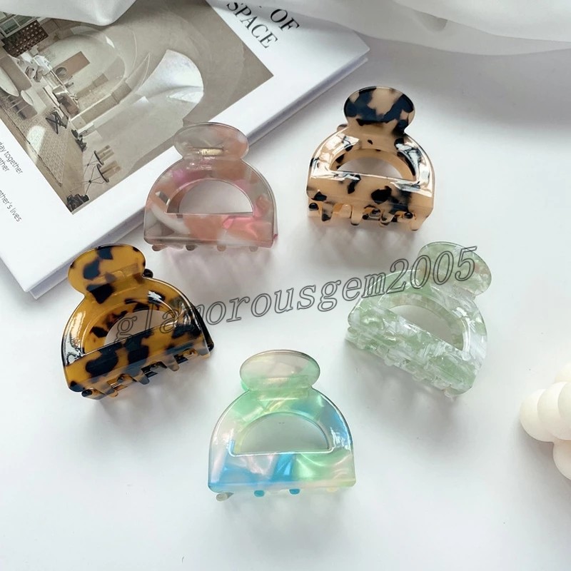 Small Hollow Mini Hairpin Acetate Barrettes Clamp Geometric Women Make Up Tools Hair Accessories Colorful Headwear Hair Clip
Small Hollow Mini Hairpin Acetate Barrettes Clamp Geometric Women Make Up Tools Hair Accessories Colorful Headwear Hair Clip