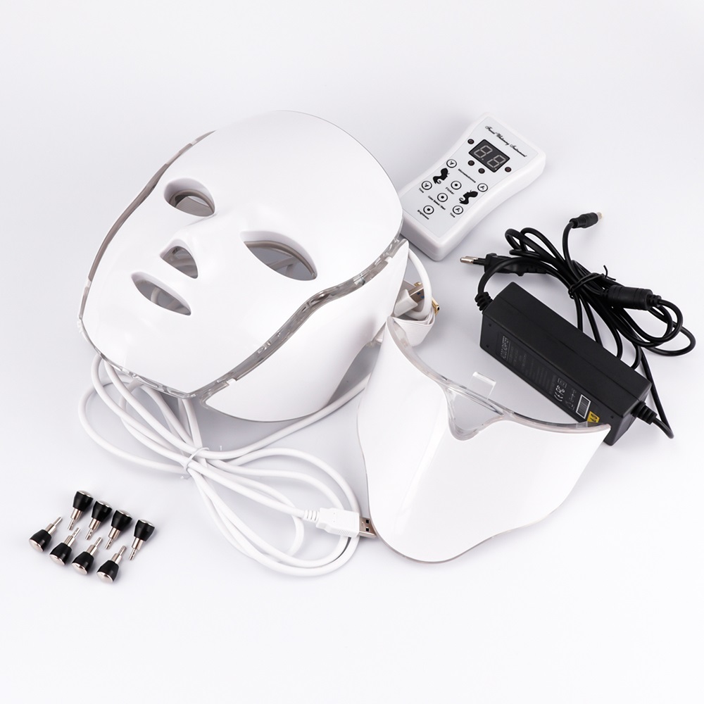 2021 High Quality Portable Korean Beauty Salon Home 7 Color Led Light Therapy Face Neck Mask Photon Led PDT Facial Mask
2021 High Quality Portable Korean Beauty Salon Home 7 Color Led Light Therapy Face Neck Mask Photon Led PDT Facial Mask