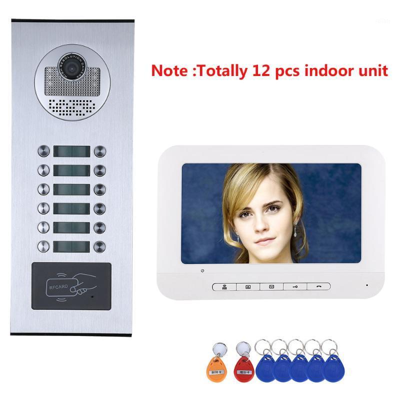 8/9/10/11/12 Apartment/Family Video Door Phone Doorbell Intercom System RFID IR-CUT1000TVLCamera with 12 button 12 Monitor1
8/9/10/11/12 Apartment/Family Video Door Phone Doorbell Intercom System RFID IR-CUT1000TVLCamera with 12 button 12 Monitor1