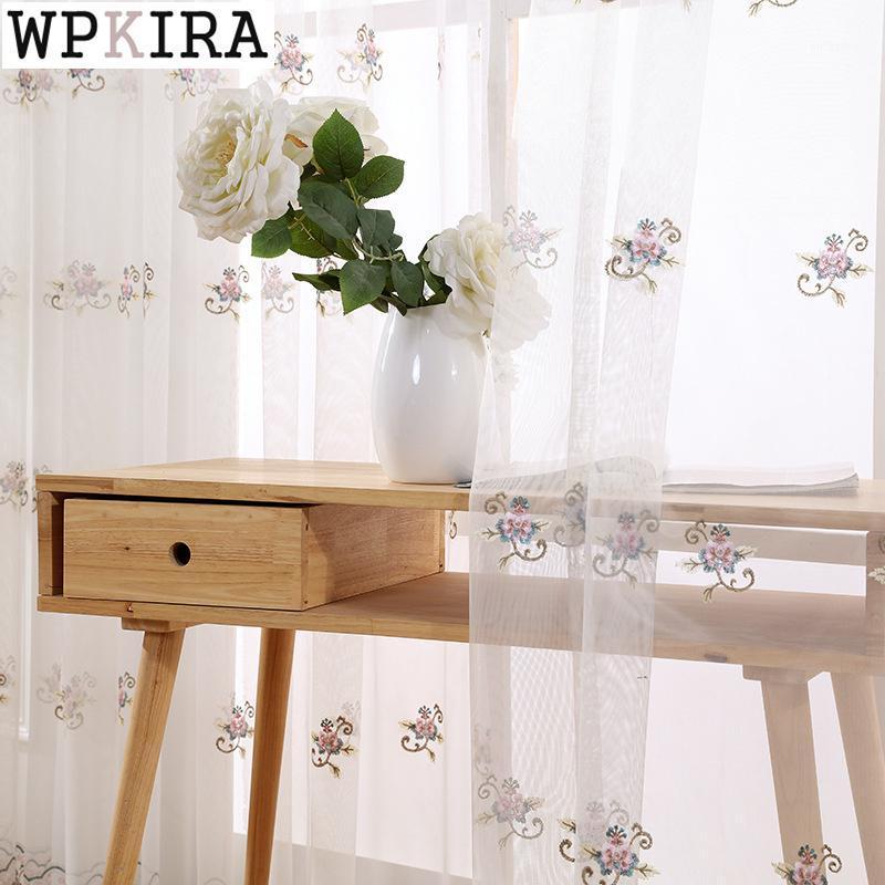 Pastoral Floral Curtain for Living Room Embroidery Voile Lace Delicate Fabric Tulle Drape Window Sheer Balcony S589#401, Floral tulle
Pastoral Floral Curtain for Living Room Embroidery Voile Lace Delicate Fabric Tulle Drape Window Sheer Balcony S589#401, Floral tulle