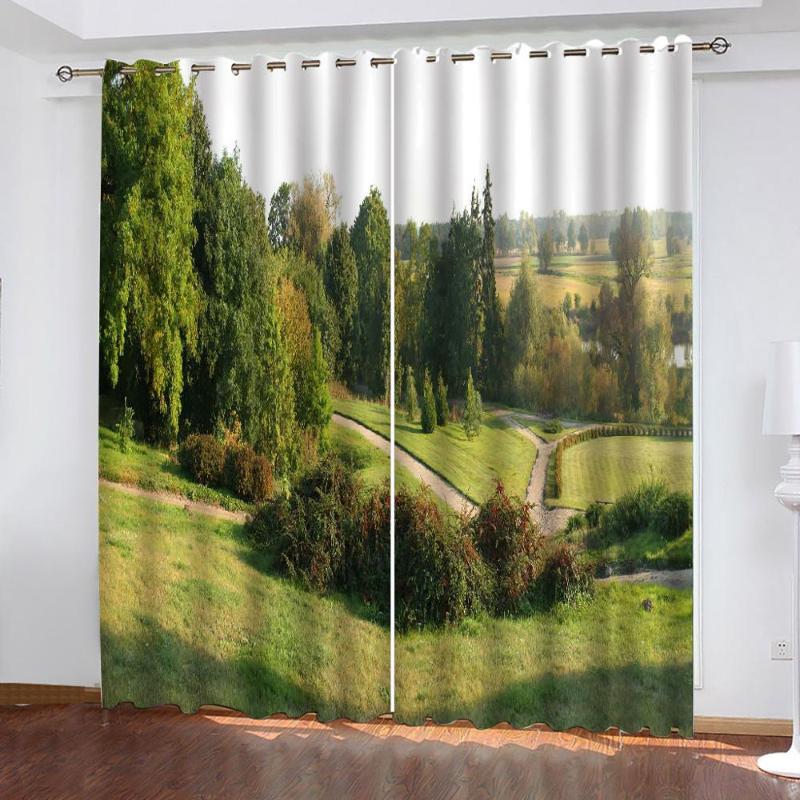 Custom green park curtains 3D Blackout Curtains For Living room Bedding room Drapes Cotinas para sala Blackout curtain, As pic
Custom green park curtains 3D Blackout Curtains For Living room Bedding room Drapes Cotinas para sala Blackout curtain, As pic