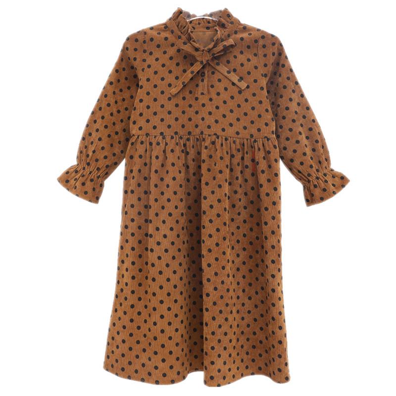 6 to 16 years kids & teenager girls corduroy dot print casual midi flare dress children girl fall winter bow dresses clothes, Beige
6 to 16 years kids & teenager girls corduroy dot print casual midi flare dress children girl fall winter bow dresses clothes, Beige