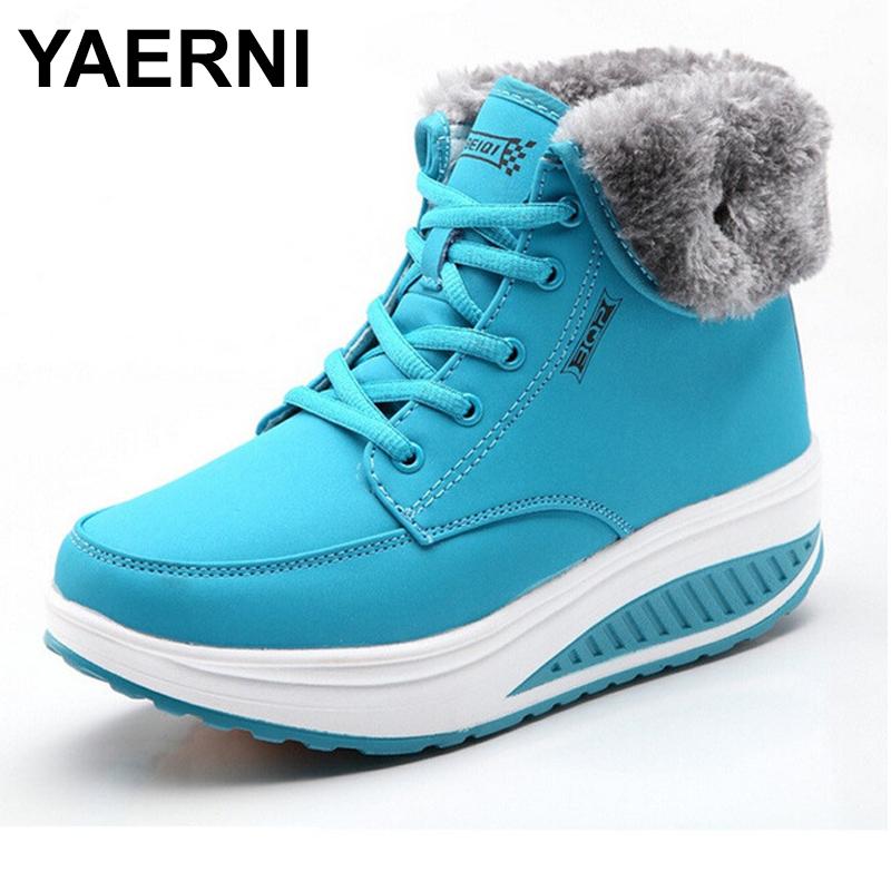 YAERNI Women Fashion Winter Boots with Fur High Top Platform Ankle Boots Blue Casual Wedges Swing Shoes E520, Pink
YAERNI Women Fashion Winter Boots with Fur High Top Platform Ankle Boots Blue Casual Wedges Swing Shoes E520, Pink