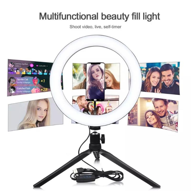 Vanity Beauty Makeup Blogger Video LED Light Live Broadcast Influencer Network Selfie Lamp LED Table Make Up Lamp Fill Light
Vanity Beauty Makeup Blogger Video LED Light Live Broadcast Influencer Network Selfie Lamp LED Table Make Up Lamp Fill Light