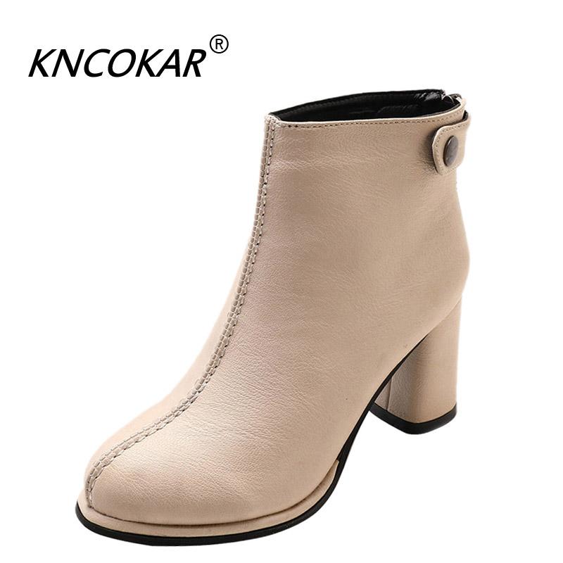 High Heel Chunky Round Head Back Zipper Boots For Women's Short Boots For Women's Shoes Autumn/Winter 2020, Black
High Heel Chunky Round Head Back Zipper Boots For Women's Short Boots For Women's Shoes Autumn/Winter 2020, Black