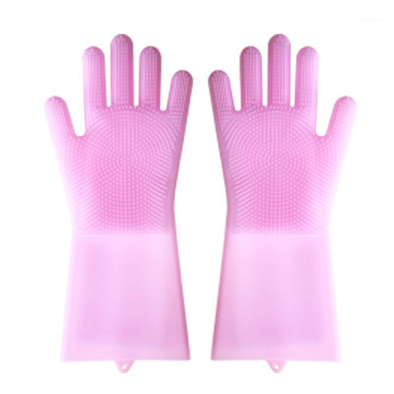 Saingace Magic Reusable Silicone Gloves Cleaning Brush Scrubber Gloves Heat Resistant For Dish Wash Cleaning Pet Hair Feb.231
Saingace Magic Reusable Silicone Gloves Cleaning Brush Scrubber Gloves Heat Resistant For Dish Wash Cleaning Pet Hair Feb.231
