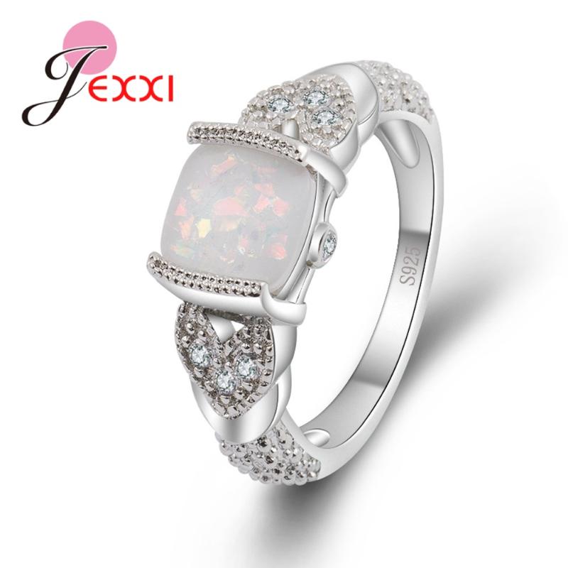 Cluster Rings Gorgeous Halo Opal Unique Design Luxury Shiny 925 Sterling Silver Clear Cubic Zirconia Top Quality
Cluster Rings Gorgeous Halo Opal Unique Design Luxury Shiny 925 Sterling Silver Clear Cubic Zirconia Top Quality