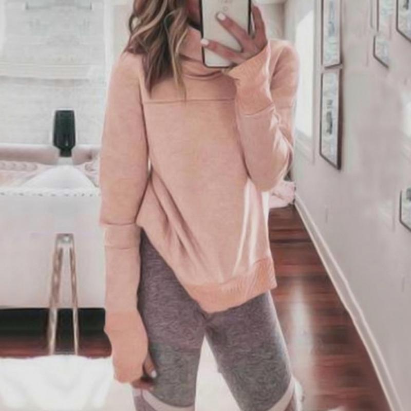 Women Turtleneck Long Sleeve Sweatshirt Autumn Winter New Solid Casual Loose Fashion Patchwork Pullovers Top Pink Streetwear, 600171 coffee
Women Turtleneck Long Sleeve Sweatshirt Autumn Winter New Solid Casual Loose Fashion Patchwork Pullovers Top Pink Streetwear, 600171 coffee