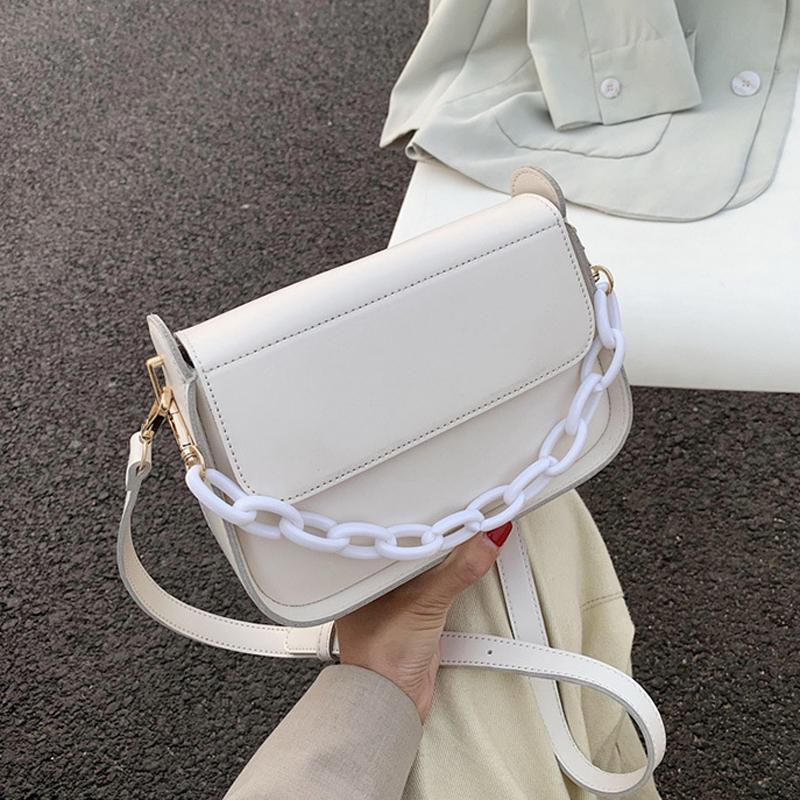 2021 New Spring Women Crossbody Bags Chain Designer Solid Color Fashion Small Pu Leather Lady Travel Shoulder Handbags Sac Luxe, White bag
2021 New Spring Women Crossbody Bags Chain Designer Solid Color Fashion Small Pu Leather Lady Travel Shoulder Handbags Sac Luxe, White bag