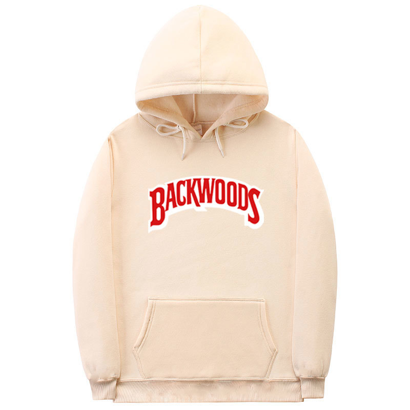 The screw thread cuff Hoodies Streetwear Backwoods Hoodie Sweatshirt Men Fashion autumn winter Hip Hop hoodie pullover Y201006