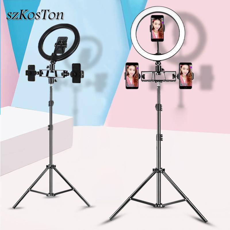 33cm Selfie LED Ring Light with Tripod Stand 3 Phone Holder Clip Photo Studio Photography Lighting For Youtube Tiktok Live Video
33cm Selfie LED Ring Light with Tripod Stand 3 Phone Holder Clip Photo Studio Photography Lighting For Youtube Tiktok Live Video