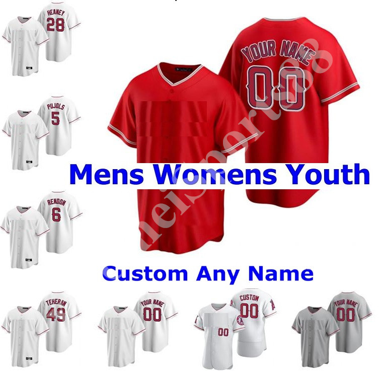 2020 Men Women kids youth Mike Trout Shohei Ohtani Anthony Rendon Zack Cozart Andrelton Simmons Ty Buttrey Robles Baseball Jerseys, As shown in illustration
2020 Men Women kids youth Mike Trout Shohei Ohtani Anthony Rendon Zack Cozart Andrelton Simmons Ty Buttrey Robles Baseball Jerseys, As shown in illustration