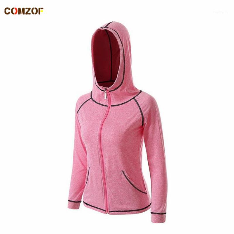 2020 spring summer long sleeve hooded yoga shirt gym sport top women outdoor running quick dry tops fitness zipper jacket1, Black
2020 spring summer long sleeve hooded yoga shirt gym sport top women outdoor running quick dry tops fitness zipper jacket1, Black