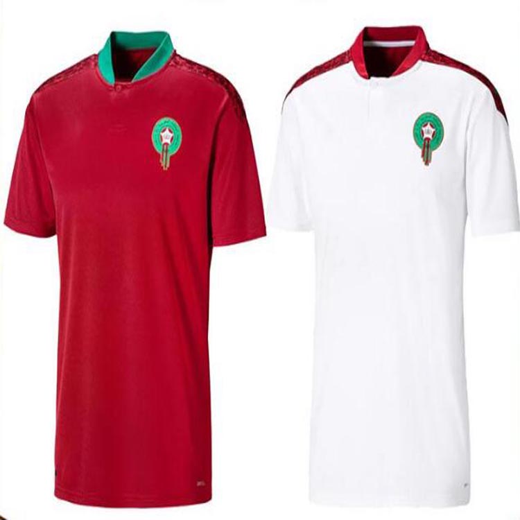 2020 2021 Morocco soccer jerseys home away 20 21 maillot de foot Ziyech Boufal FAJR Munir Ait BennasserMEN football shirts, White
2020 2021 Morocco soccer jerseys home away 20 21 maillot de foot Ziyech Boufal FAJR Munir Ait BennasserMEN football shirts, White