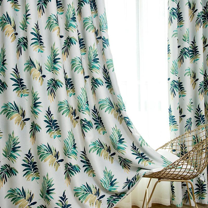 Nordic Style Curtains for Living dining Room Bedroom Simple Pastoral Ins Style Tropical Rainforest Curtains Tulle Customization
Nordic Style Curtains for Living dining Room Bedroom Simple Pastoral Ins Style Tropical Rainforest Curtains Tulle Customization
